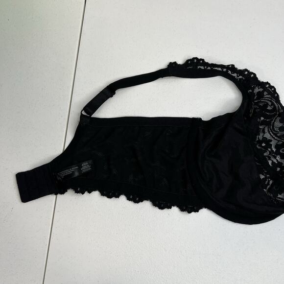 Smart And Sexy 42DD Bra Signature Lace Unlined Underwire In Black SA964 - Picture 11 of 16